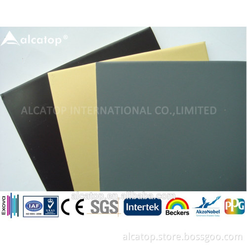 new design curtain wall PVDF Aluminum Composite Panel